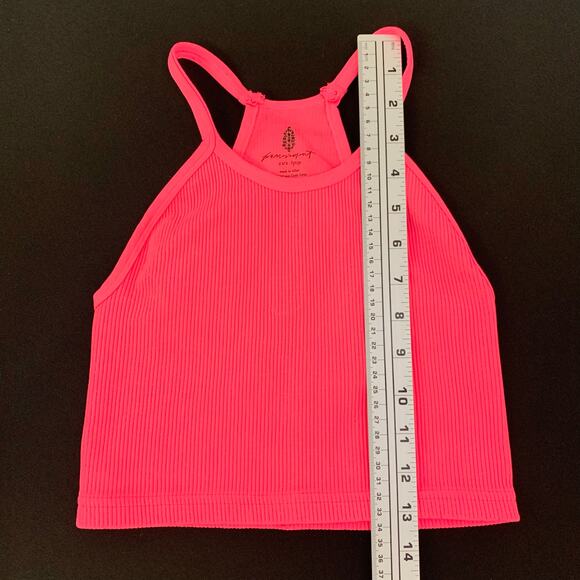 Lot of 2- Pink Victorias Secret - Free People Movement Womens Crop Tops XS Small - Picture 12 of 14